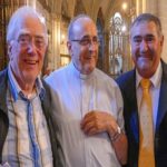 Hans-Werner Fröhlich-Don Jose Martin Saavedra und Jose Sanchez in der Kathedrale von Toledo-2
